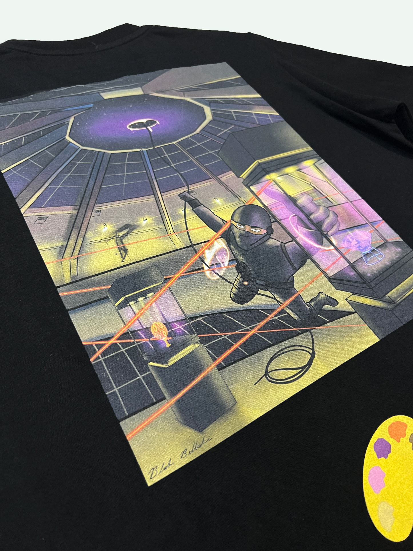 Black Paretto Gem Tee