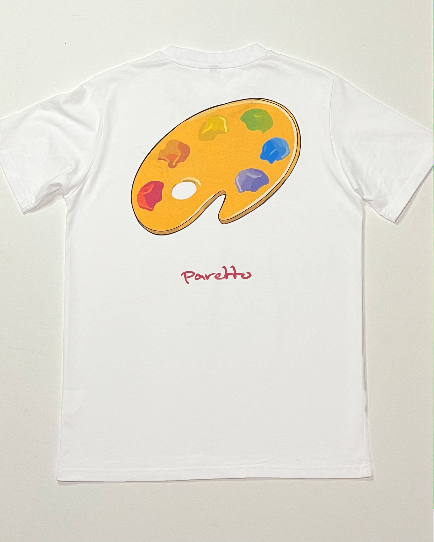 White Paretto Palette Tee