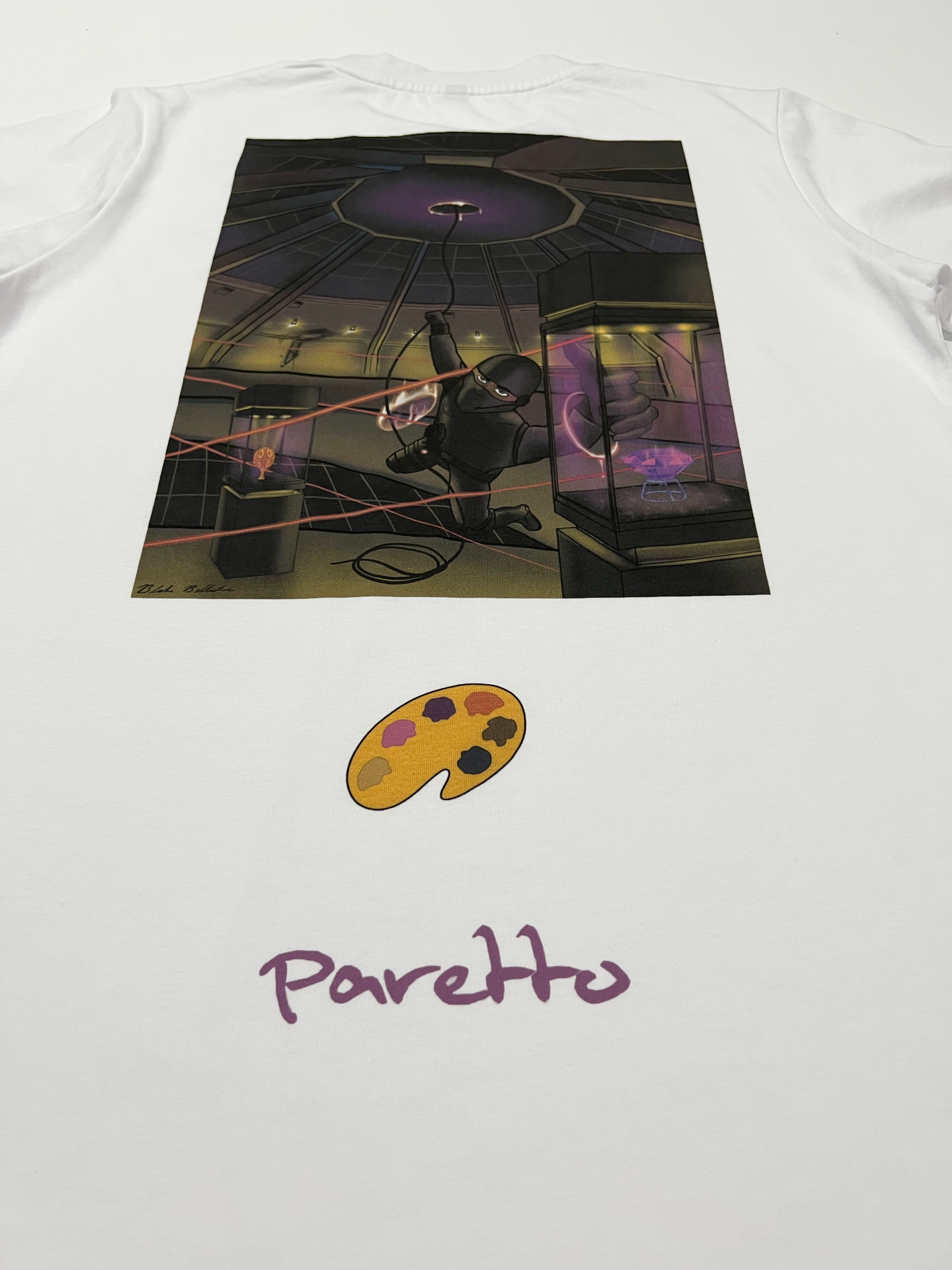 White Paretto Gem Tee